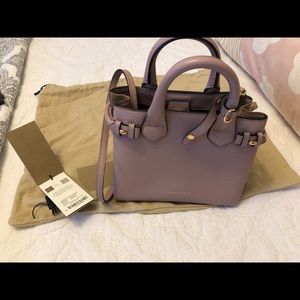 Pale orchid Burberry mini crossbody bag